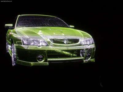 Holden VY Commodore SS 2003 metal framed poster