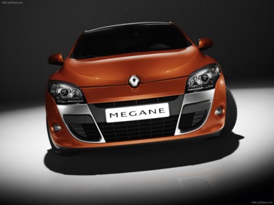 Renault Megane Coupe 2009 canvas poster