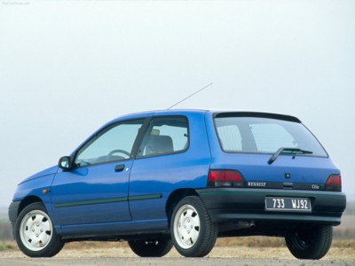 Renault Clio S 1991 Poster with Hanger