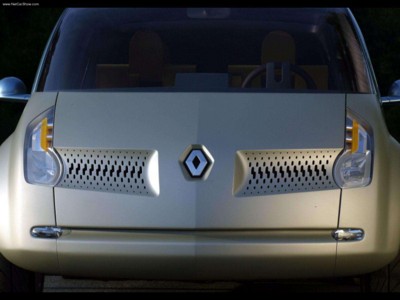 Renault Ellypse Concept 2002 wooden framed poster