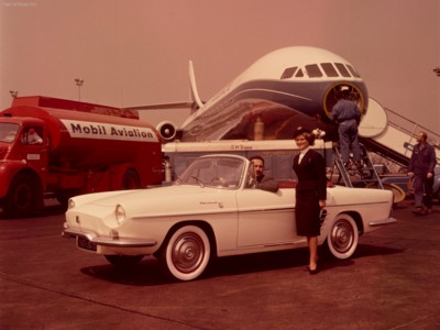Renault Floride 1960 tote bag