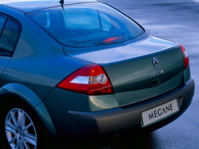Renault Megane II Saloon 2003 poster