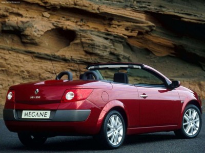 Renault Megane II CoupeCabriolet 2.0 Dynmaique Version 2003 Poster with Hanger