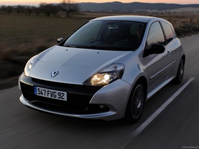 Renault Clio RS 2010 canvas poster