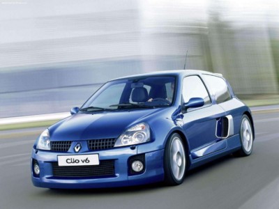 Renault Clio V6 Renault Sport 2003 stickers 514129