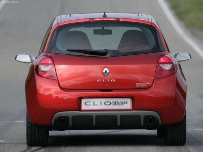 Renault Clio RS Concept 2006 Poster with Hanger