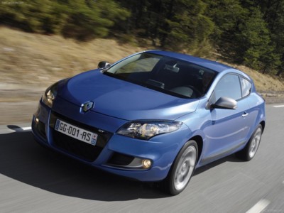 Renault Megane Coupe GT 2011 poster