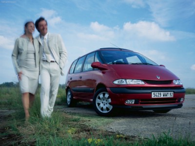 Renault Espace 2.2 dCI 16V 2000 Poster with Hanger