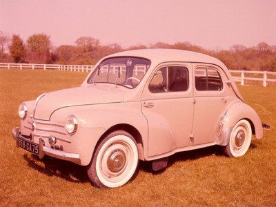 Renault 4 CV Sport 1954 poster