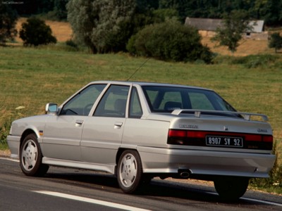 Renault 21 2.0 Turbo Quadra 4-door 1989 tote bag #NC191990