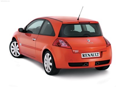 Renault Megane RS 3-door 2004 poster