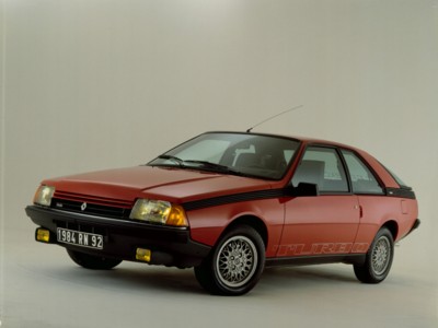 Renault Fuego Turbo 1982 poster