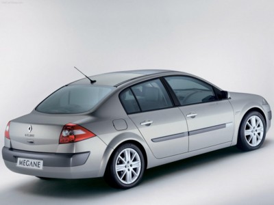 Renault Megane II Saloon 2003 Poster 515151