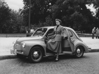 Renault 4 CV 1948 poster