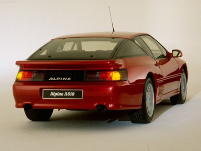 Renault Alpine A 610 1991 stickers 515338