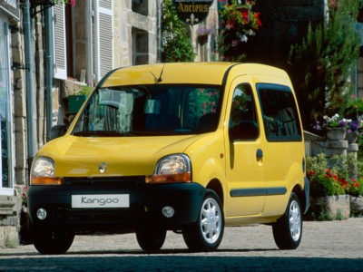Renault Kangoo 1997 metal framed poster
