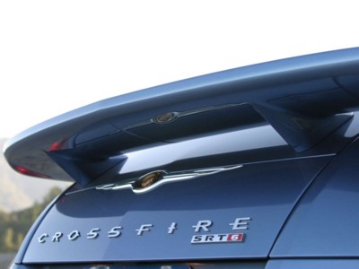 Chrysler Crossfire SRT6 2005 metal framed poster