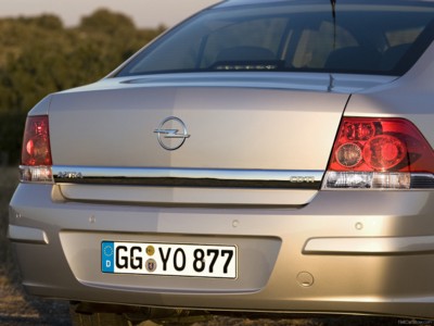 Opel Astra Sedan 2007 Poster with Hanger
