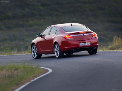 Opel Insignia 2009 canvas poster