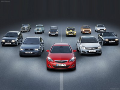 Opel Astra 2010 Poster 517644