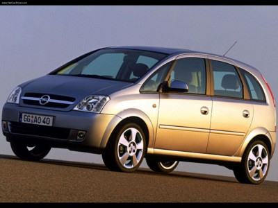 Opel Meriva 2003 tote bag