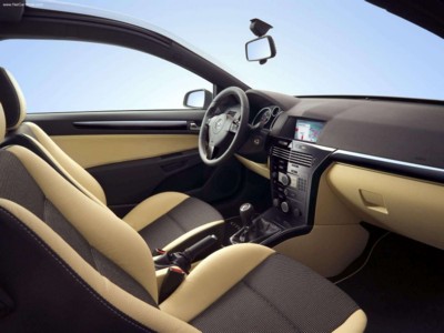 Opel Astra GTC with Panoramic Roof 2005 canvas poster
