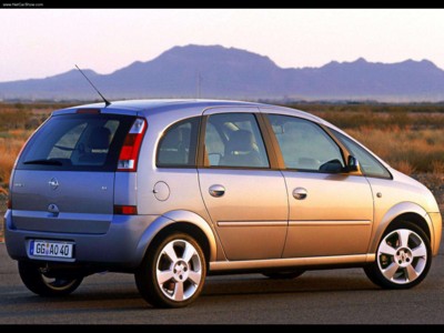 Opel Meriva 2003 canvas poster