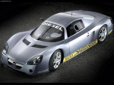 Opel Eco Speedster Concept 2002 canvas poster