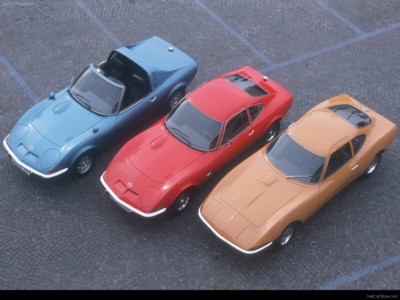 Opel GT 1968 poster