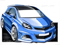 Opel Corsa OPC 2008 Longsleeve T-shirt #518371