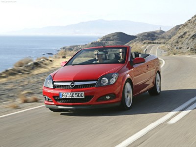 Opel Astra TwinTop 2007 canvas poster