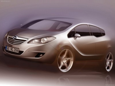 Opel Meriva 2011 stickers 518962