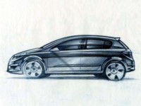Opel Astra 2004 Mouse Pad 519017