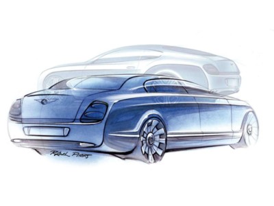 Bentley Continental Flying Spur 2005 pillow