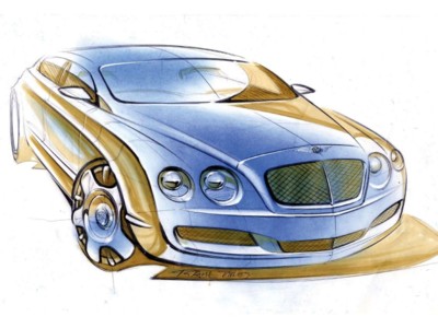Bentley Continental Flying Spur 2005 Poster 520910