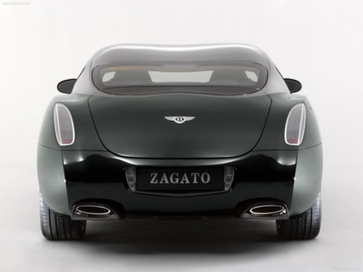 Bentley GTZ Zagato Concept 2008 metal framed poster