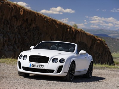 Bentley Continental Supersports Convertible 2011 Poster 521334