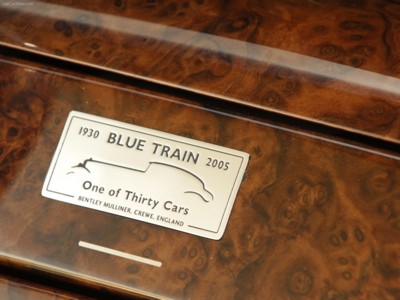 Bentley Arnage Blue Train Series 2005 tote bag