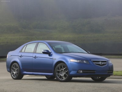 Acura TL Type-S 2007 canvas poster