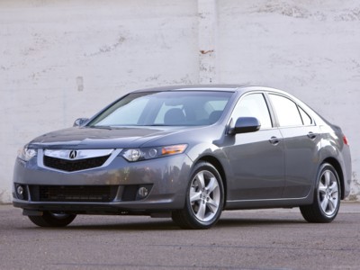 Acura TSX 2009 Poster with Hanger