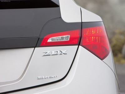 Acura ZDX 2010 Poster with Hanger