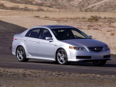 Acura TL with ASPEC Performance Package 2004 canvas poster
