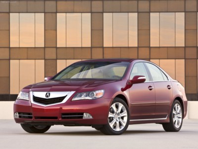 Acura RL 2009 canvas poster