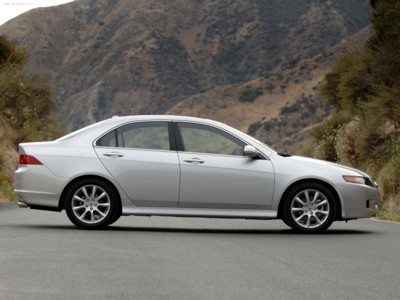 Acura TSX 2007 canvas poster