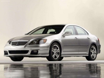 Acura RL with ASPEC Performance Package 2005 hoodie