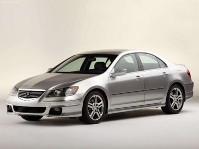 Acura RL with ASPEC Performance Package 2005 Longsleeve T-shirt