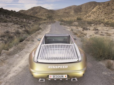 Rinspeed Porsche Bedouin 996 Turbo 2003 metal framed poster