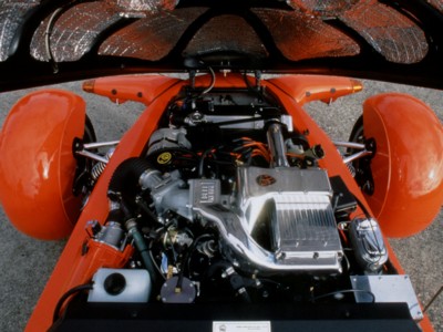 Rinspeed Roadster Concept 1995 metal framed poster
