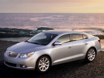 Buick LaCrosse 2010 Poster with Hanger