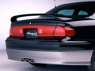 Buick Regal GNX Show Car 2000 metal framed poster
